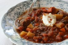One Pot Hungarian Beef Stew